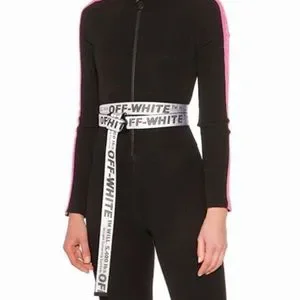 Rare Off-White Double Wrap White Belt Elysian Knot Off White Leather Belt - Gold | Coldfire main image 2